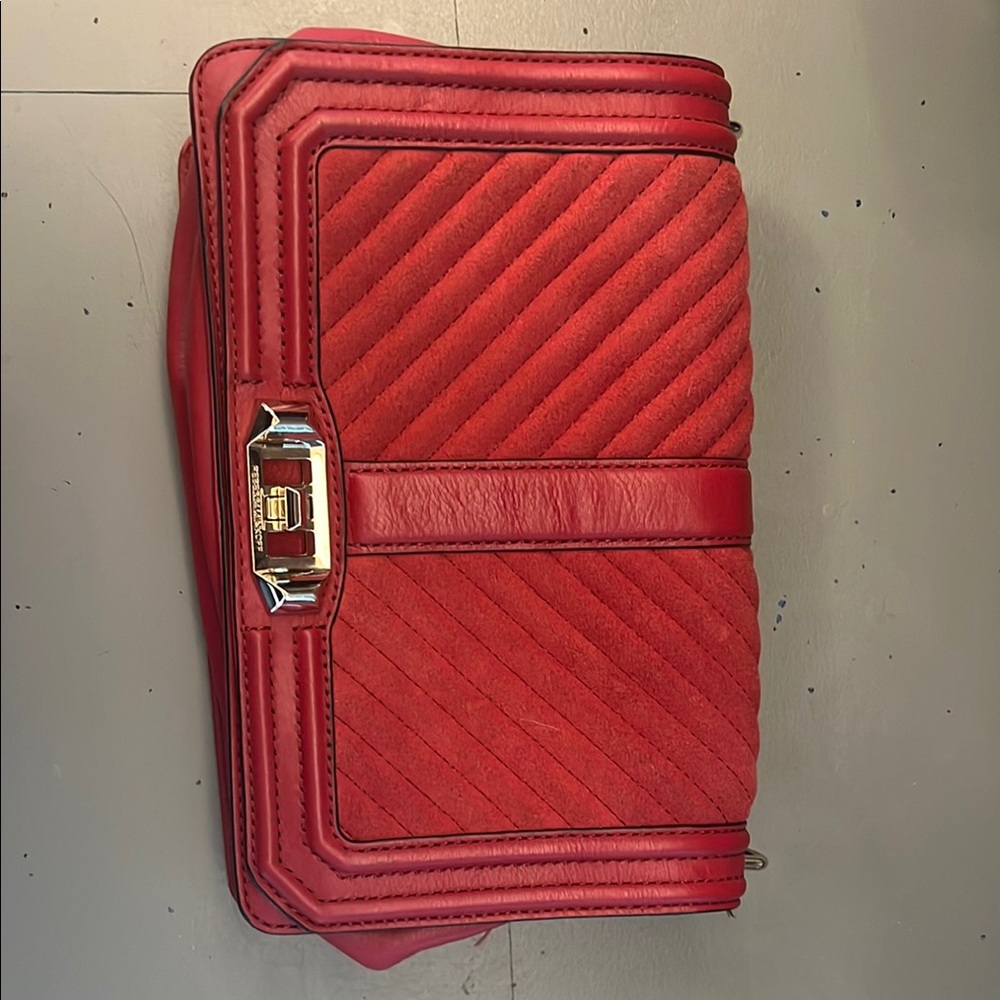 Rebecca Minkoff suede bag